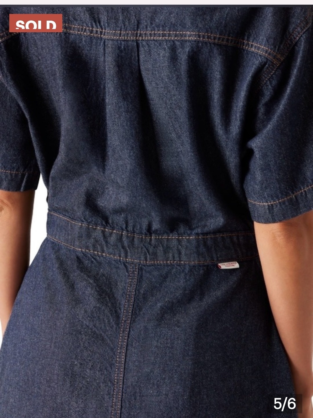 Signature by Levi Strauss Dark Indigo Denim Dress